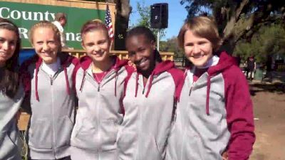 FSU women sweep top three spots for team title at 2012 NCAA South Regional