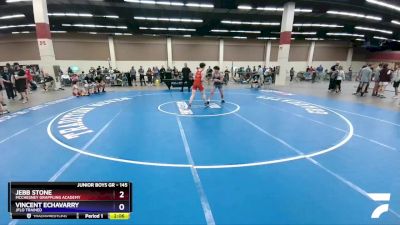 145 lbs Semifinal - Jebb Stone, McChesney Grappling Academy vs Vincent Echavarry, Jflo Trained