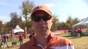 Texas Men's Head Coach John Hayes After Winning Regionals 2012