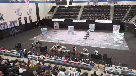 Robert Vela HS "Edinburg TX" at 2022 WGI Perc Dallas Regional