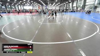 130 lbs Rd# 2 10:30am Friday - Aiden Blanchard, Team Ohio vs Andrew Kimball, Maryland GOLD