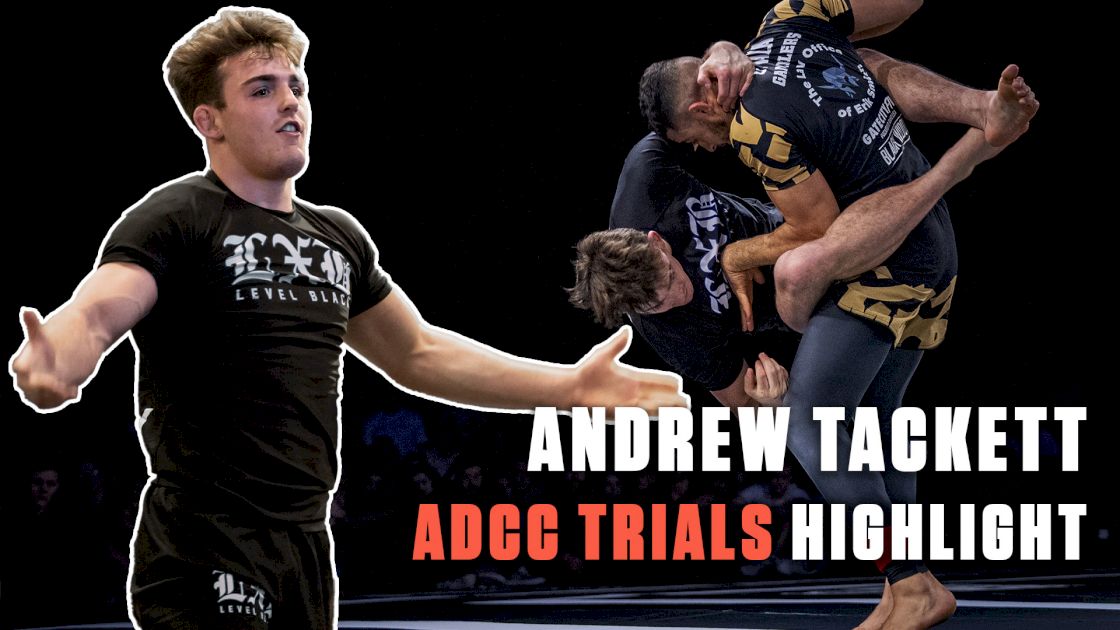 Andrew Tackett Shows Dominance At ADCC Trials | Highlight