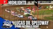 Highlights | 2024 MLRA Spring Nationals Friday at Lucas Oil Speedway