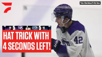 Tri-City Storm Forward Jake Rozzi Scores Dramatic Hat Trick With Four Seconds Left