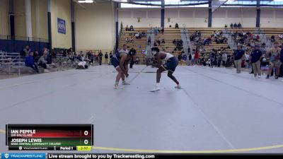 197 lbs 5th Place Match - Joseph Lewis, Iowa Central Community College vs Ian Pepple, UW-Eau Claire