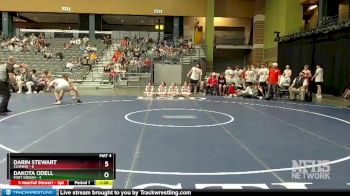 157 lbs Quarterfinals (8 Team) - Darin Stewart, Cushing vs Dakota ODell, Fort Gibson