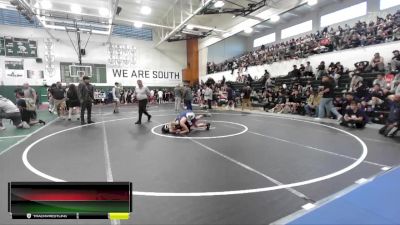 120 lbs Champ. Round 1 - Cody Dalebout, Beckman vs Leo Hernandez, Villa Park