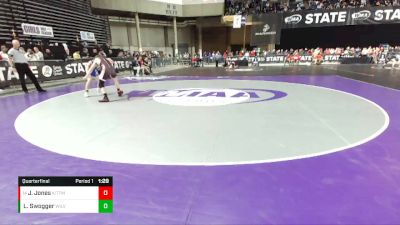 1B/2B 138 Quarterfinal - Jonathan Jones, Kittitas vs Lucas Swogger, Willapa Valley