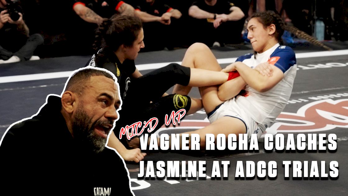 Mic'd Up: Vagner Rocha Coaches Jasmine To ADCC Trials Win