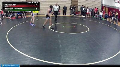 165 lbs Cons. Round 4 - Mark-Jacob Cruz, Sierra Vista vs Michael Kim, Basic