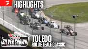 Highlights | 2024 USAC Rollie Beale Classic at Toledo Speedway