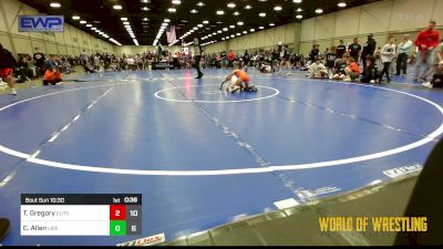 68 lbs Final - Tenner Gregory, Oklahoma Elite 12U vs Covington Allen, LWA 12U