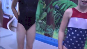 Hanging with the Metroplex Level 4 Gymnasts