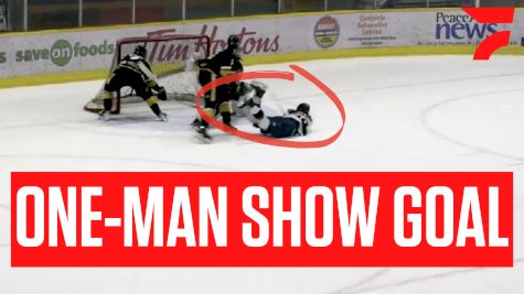 One-Man Show Goal From Aaron Schwartz In The BCHL Playoffs