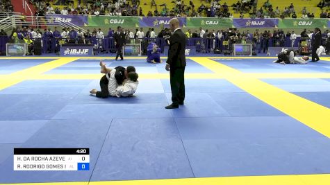 HENRIQUE DA ROCHA AZEVEDO vs RAFAEL RODRIGO GOMES INSFRAN 2024 Brasileiro Jiu-Jitsu IBJJF