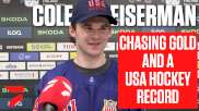 Cole Eiserman Eyes Gold Medal While Chasing Cole Caufield's Record At U18 World Championships