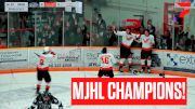 Winkler Flyers Celebrate First MJHL Title In 26 Years After Stunning OT Winner