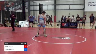 87 kg 5th Place - Jesse Perez, O Town Wrestling Club vs Connor Collins, Blugold Wrestling Club