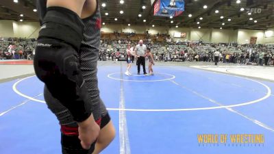 85 lbs Consi Of 8 #1 - James Hin, RedWave Wrestling vs Josiah Cannon, Team Coalinga