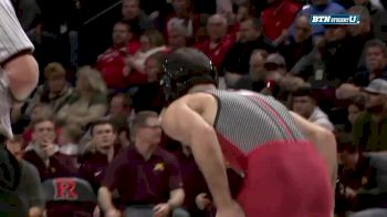 133 m, Mitch McKee, Minnesota vs Scott Delvecchio, Rutgers