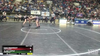 1 - 138 lbs 1st Place Match - Slade Castle, Castlewood vs Chaz Penwright, Rural Retreat