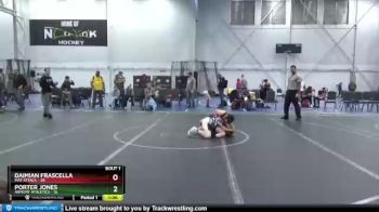 110 lbs Finals (2 Team) - Porter Jones, Armory Athletics vs Daimian Frascella, Mat Attack