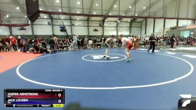 190 lbs Cons. Round 4 - Jasper Armstrong, WA vs Jack Lougen, WA