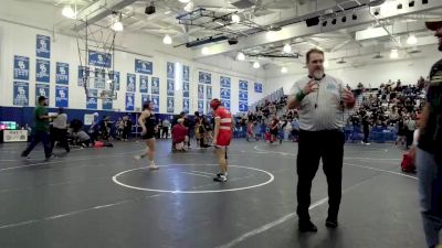 150 lbs Champ. Round 2 - Ximena Romero, Villa Park vs Amanda Toledo, Fullerton