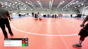 182 lbs Consi Of 4 - Markell Rivera-Cain, Team Shutt Penguin vs Alexander Uryniak, Shore Thing Wave
