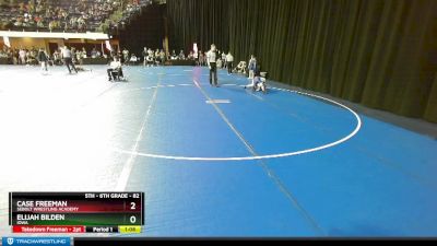 82 lbs Quarterfinal - Case Freeman, Sebolt Wrestling Academy vs Elijah Bilden, Iowa