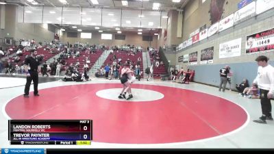 106 lbs Round 3 - Landon Roberts, Fighting Squirrels WC vs Trevor Paynter, All In Wrestling Academy