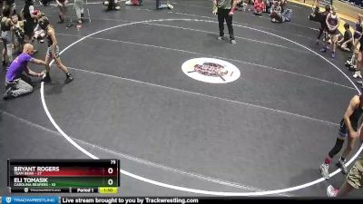 75 lbs Round 4 (6 Team) - Bryant Rogers, Team Bear vs Eli Tomasik, Carolina Reapers