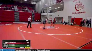 220 lbs Cons. Round 2 - Tyler Thompson, Elyria vs Elijah Buckley, Eastern