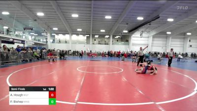 99 lbs Semifinal - Amelia Hough, Milford MA vs Peyton Bishop, Winslow ME