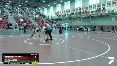 170 lbs Quarterfinal - Preston Vandehey, Forest Grove vs Ethan Wedel, Century