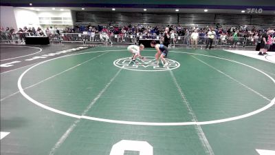 124 lbs Consi Of 32 #2 - Vivianna Caullett, FL vs Claudia Heeney, IL