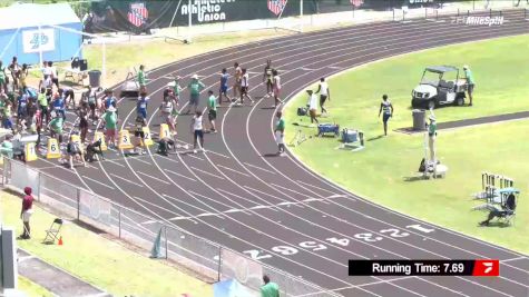 Youth Boys' 100m, Prelims 7 - Age 17-18