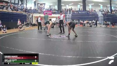 100 lbs Semis & 1st Wrestleback (8 Team) - Xavier Mance, The Untouchables Purple vs DECLAN HUTT, MF Savages