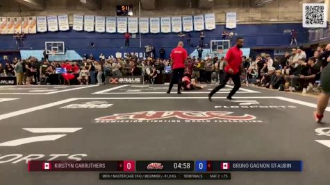 Kirstyn Carruthers vs Bruno Gagnon St-Aubin 2024 ADCC Montreal Open