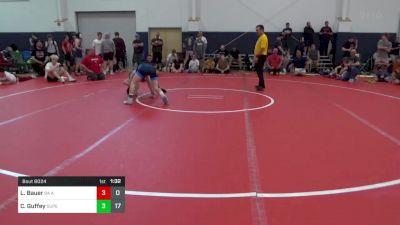 114 lbs Round 2 - Lucas Bauer, 84 Athletes (VA) vs Connor Guffey, Superior W.A. (NY)