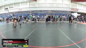 119 lbs Semifinal - Marco Costa, California vs Devin Ehler, Contenders Wrestling Academy