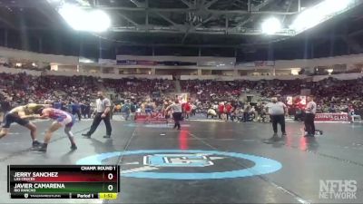 5A 172 lbs Champ. Round 1 - Jerry Sanchez, Las Cruces vs Javier Camarena, Rio Rancho