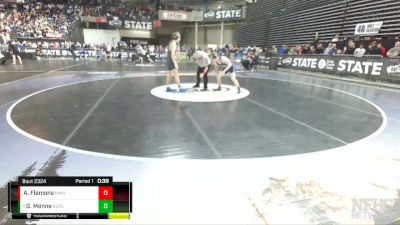 2A 152 lbs Cons. Round 3 - Gus Menne, Burlington-Edison vs Aimen Flemens, Mark Morris