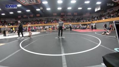 96 lbs Quarterfinal - Wade Cottman, Smith Wrestling Academy vs Gabriel Calvillo Hebensperger, Norman Grappling Club