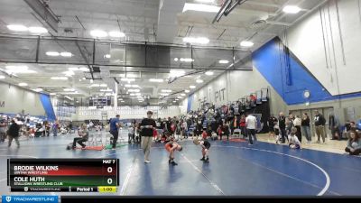 50-51 lbs Round 2 - Brodie Wilkins, Uintah Wrestling vs Cole Huth, Stallions Wrestling Club