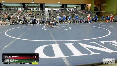 175 lbs Semifinals (8 Team) - Jude Randall, EDMOND NORTH vs Jakoby Petree, STILLWATER