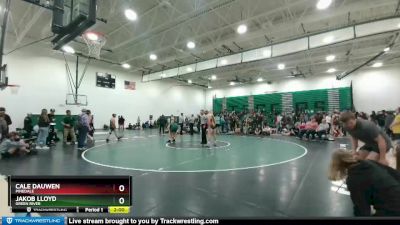 182A Round 2 - Jakob Lloyd, Green River vs Cale Dauwen, Pinedale