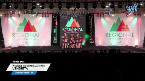 Westside Cougars All Stars - Vendetta [2024 L3 Senior - D2 Day 2] 2024 The Midwest Regional Summit