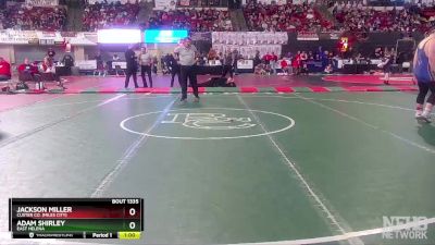 A - 285 lbs Cons. Semi - Jackson Miller, Custer Co. (Miles City) vs Adam Shirley, East Helena