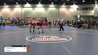 285 lbs 7th place - Jeramy Sweany, Cornell University vs Andrew Dunn, Virginia Tech